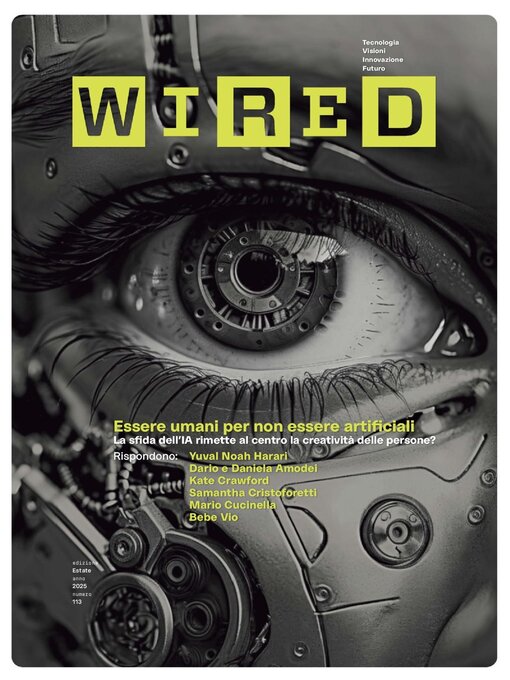 Title details for Wired Italia by Edizioni Condé Nast S.p.A. - Available